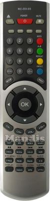 Comandament a dist&agrave;ncia original VIEWSTAR RC-D3-03