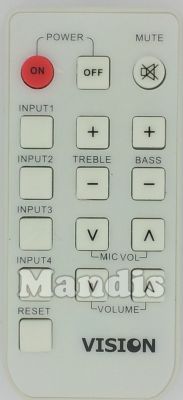 Comandament a dist&agrave;ncia original VISION REMCON1501