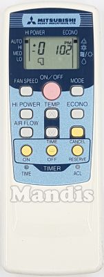 Comandament a dist&agrave;ncia original MITSUBISHI RKT502A 420