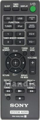 Comandament a distància original SONY RM-AMU186