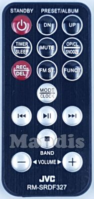 Comandament a distància original JVC RM-SRDF327 (EM00180000)