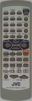 Comandament a distància original JVC RM-SNXMD1R