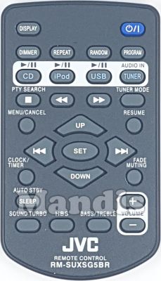 Comandament a distància original JVC RM-SUXSG5BR