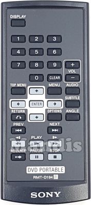 Comandament a distància original SONY RMT-D194