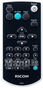 Comandament a dist&agrave;ncia original RICOH PJWX4141