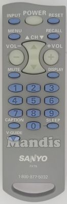 Comandament a distància original SANYO FXTB