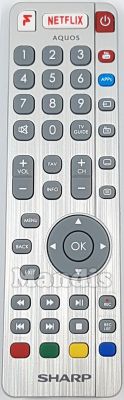 Comandament a distància original SHARP Aquos (SHWRMC0122N)