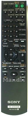 Comandament a distància original SONY RM-AAU130 (149007811)
