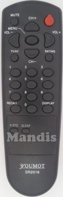 Comandament a dist&agrave;ncia original YOUMOT SR2016