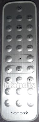 Comandament a dist&agrave;ncia original SONORO SO-RC123