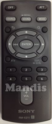 Comandament a distància original SONY RM-X211 (148981022)