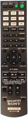 Comandament a distància original SONY RM-AAU135 (149017111)