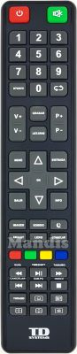 Comandament a distància original TD SYSTEMS K24DLT7F