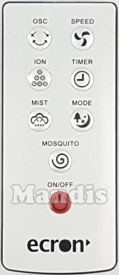 Comandament a distància original ECRON TSP40 EA
