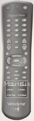 Comandament a dist&agrave;ncia original VELODYNE DD10