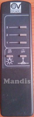 Comandament a distància original VORTICE Telenordik 2 (22388)