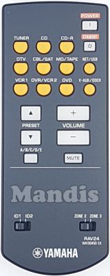 Comandament a distància original YAMAHA RAV24 (WH30450)