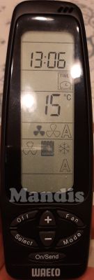 Comandament a dist&agrave;ncia original WAECO EC3000AC