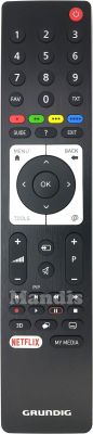 Comandament a distància original GRUNDIG TS3187R-5 NTFLX2 (XNH187)