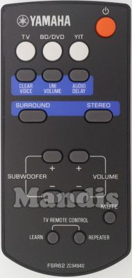 Comandament a distància original YAMAHA FSR62 (ZC949400)