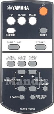 Comandament a distància original YAMAHA FSR73 (ZP807600)