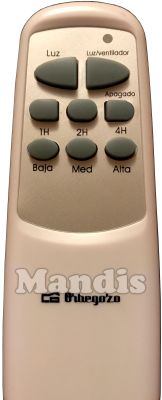 Comandament a distància original ORBEGOZO RCM 8225