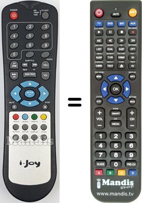 Comandament a dist&agrave;ncia equivalent REMCON2207