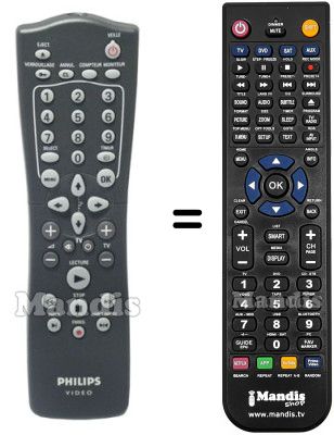 Comandament a distància equivalent RT25198104