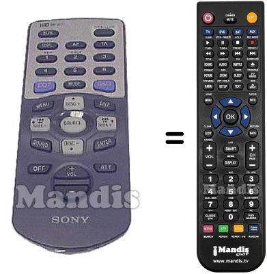 Comandament a distància equivalent RMX111