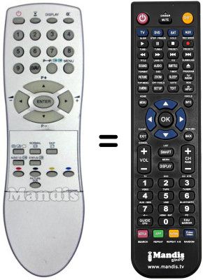 Comandament a distància equivalent Sinudyne 42 PF 2