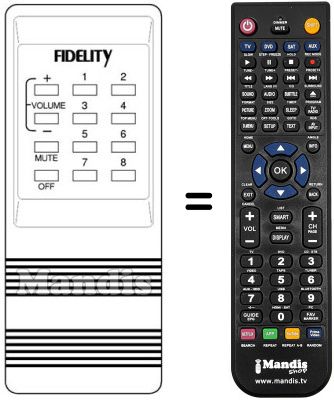 Comandament a distància equivalent 09156