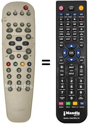 Comandament a distància equivalent PYE 14 PT 2666 Comandament a distància equivalent PYE 14 PT 2666