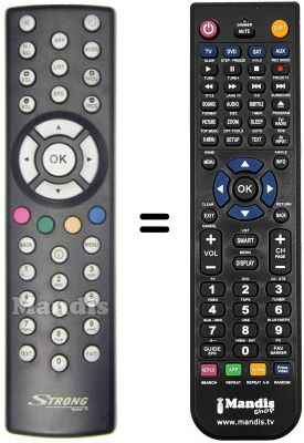 Comandament a distància equivalent Strong SRT 5507 MHP