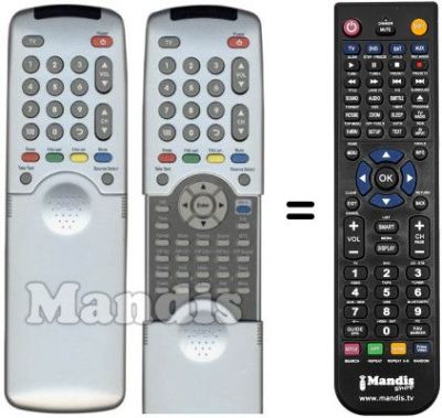 Comandament a distància equivalent Trans Continents TR-42500 P