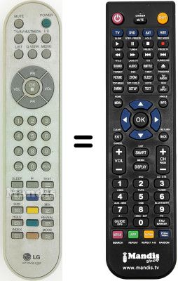 Comandament a dist&agrave;ncia equivalent Goldstar RZ-15LA70