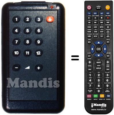 Comandament a dist&agrave;ncia equivalent 925TX0313