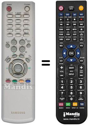 Comandament a distància equivalent AA59-00357