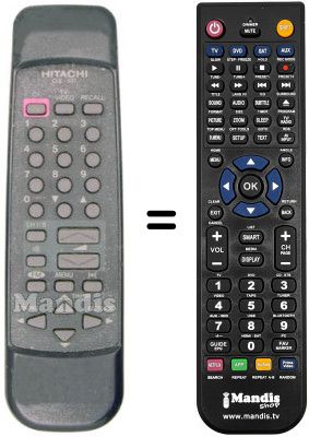 Comandament a dist&agrave;ncia equivalent CLE 937