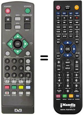 Comandament a distància equivalent DYON FALCON