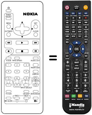Comandament a distància equivalent G 0226 AJ