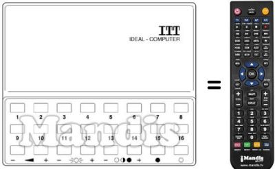Comandament a distància equivalent IFB 20 / 16