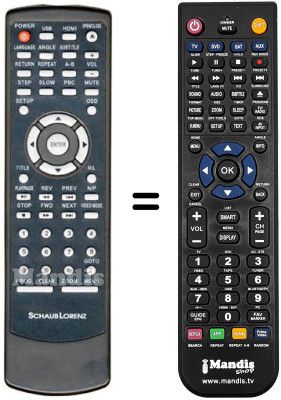 Comandament a distància equivalent JX-1000C(2)