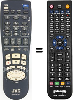 Comandament a distància equivalent LP 20337-013