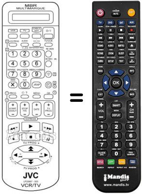 Comandament a distància equivalent LP 20667-003