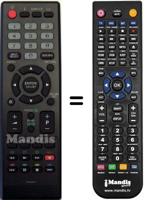 Comandament a dist&agrave;ncia equivalent Orion 076R0TR011