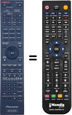 Comandament a distància equivalent RC-2930