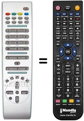 Comandament a dist&agrave;ncia equivalent RC 1805