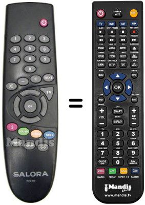 Comandament a distància equivalent RCS 300