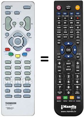 Comandament a distància equivalent Brandt DSI 502 ME