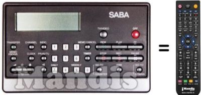 Comandament a dist&agrave;ncia equivalent TC 6720 I